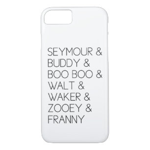 Franny Zooey Glass Family iPhone 7 case