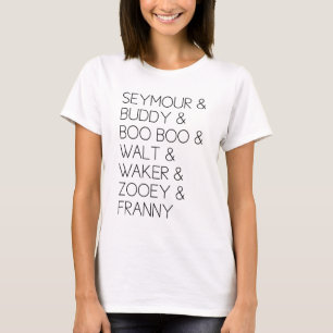 Franny Zooey Glass Family Siblings Tee