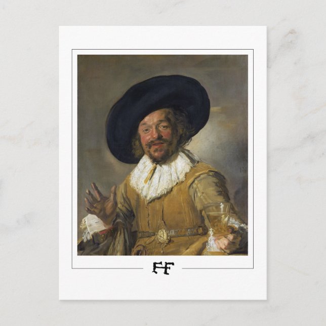 Frans Hals #20 - Fine Art Postcard (Front)