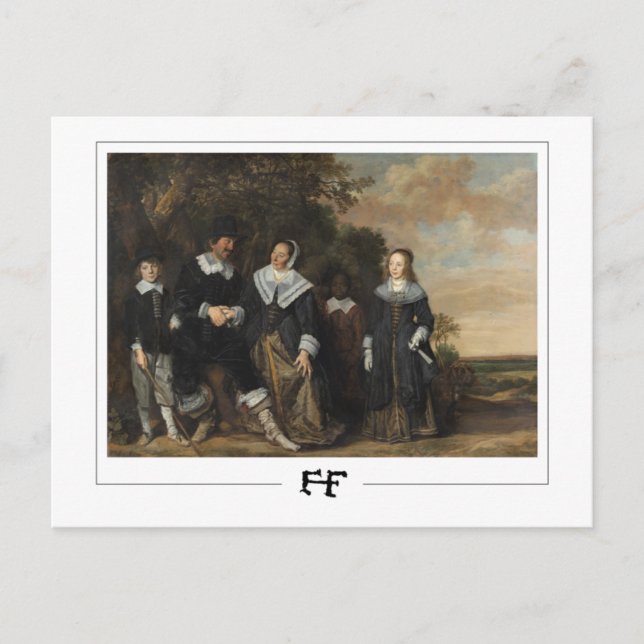 Frans Hals #277 - Fine Art Postcard (Front)
