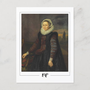 Frans Hals #33 - Fine Art Postcard