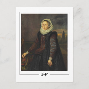 Frans Hals #33 - Fine Art Postcard