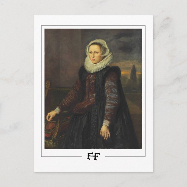Frans Hals #33 - Fine Art Postcard (Front)