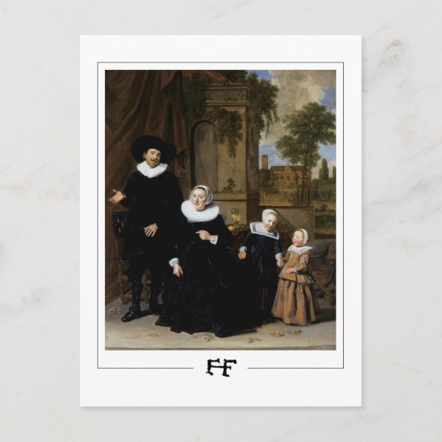 Frans Hals #5 - Fine Art Postcard (Front)