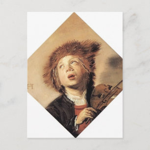 Frans Hals- A Boy with a Viol Postcard