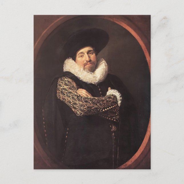 Frans Hals- Portrait of a Man Postcard (Front)