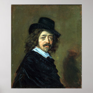 Frans Hals Self-portrait Poster