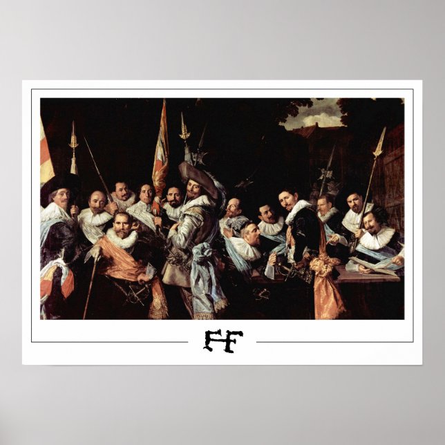 Frans Hals Zedign Art Poster #206 (Front)