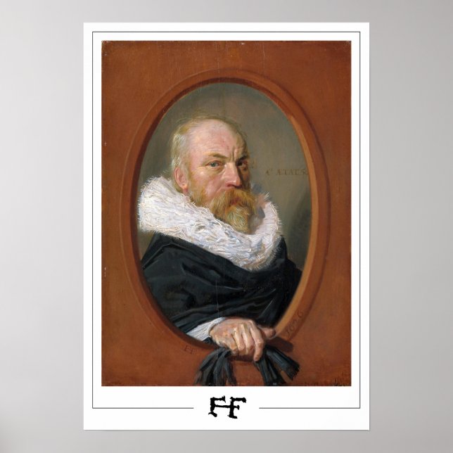Frans Hals Zedign Art Poster #263 (Front)