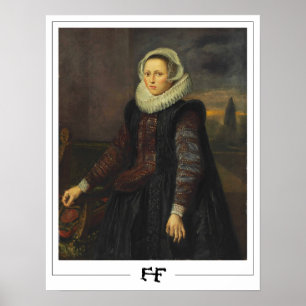 Frans Hals Zedign Art Poster #33