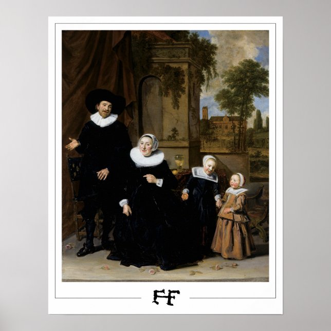 Frans Hals Zedign Art Poster #5 (Front)