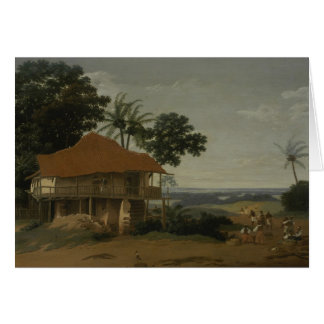 Frans Post: Brazilian Landscape (blank inside)