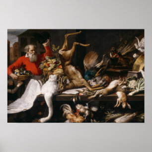 Frans Snyders - Still Life with Dead Game, Fruits, Poster