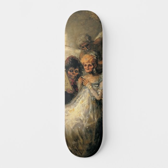 FRANSISCO GOYA UGLY FACE SKATEBOARD (Front)