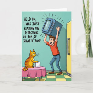 Frantic Fathers Day Moment Card