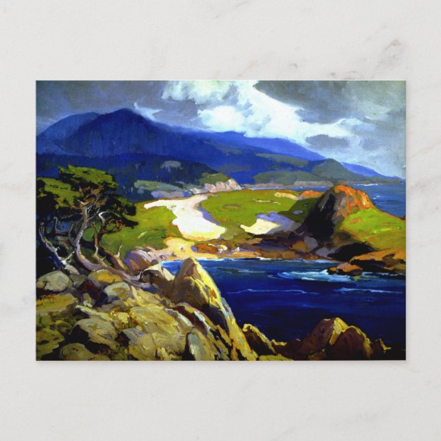 Franz Bischoff - Cypress Green Postcard (Front)