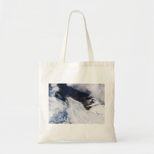 Franz Josef Glacier Aerial View, New Zealand Tote Bag