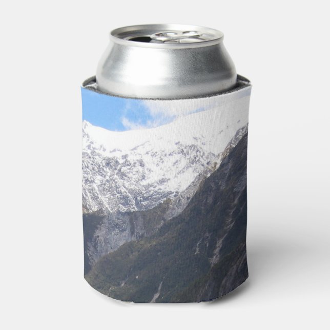 Franz Josef Glacier, New Zealand Can Cooler (Can Front)