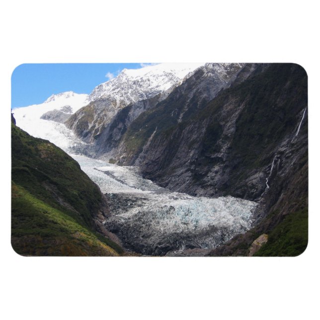 Franz Josef Glacier, New Zealand Magnet (Horizontal)