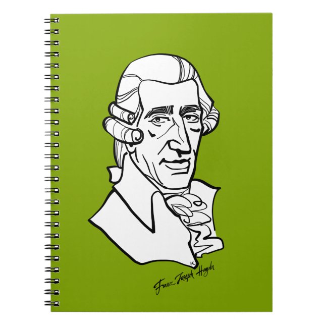 Franz Joseph Haydn Notebook (Front)