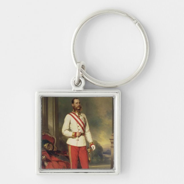 Franz Joseph I, Emperor of Austria Key Ring (Front)