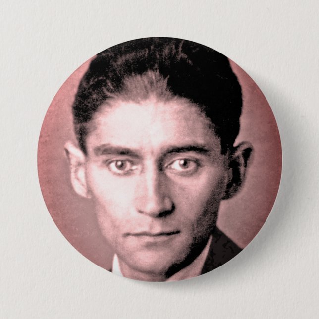 Franz Kafka 7.5 Cm Round Badge (Front)