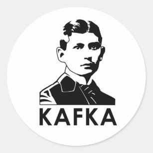 Franz Kafka Classic Round Sticker
