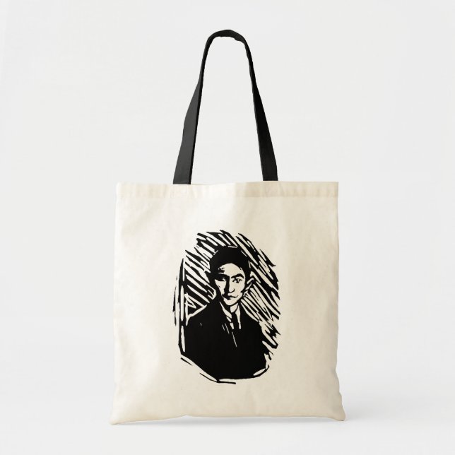 Franz Kafka Portrait Tote Bag (Front)
