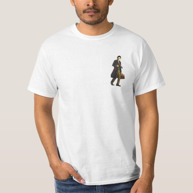 Franz Kafka travelling salesman T-Shirt (Front)