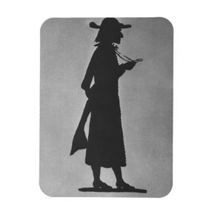 Franz Liszt (1811-86) as abbot (b/w photo) Magnet