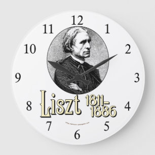 Franz Liszt Large Clock