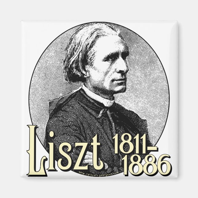 Franz Liszt Magnet (Front)