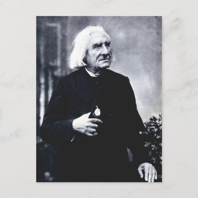 Franz Liszt Postcard (Front)