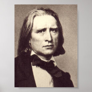 Franz Liszt Poster