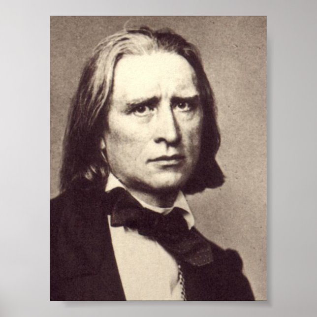 Franz Liszt Poster (Front)