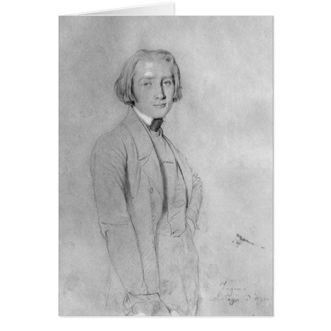 Franz Liszt  Rome, 29th May 1839 (Front)