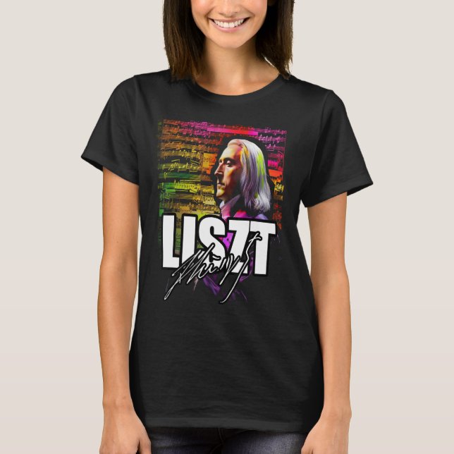 Franz Liszt T-Shirt (Front)