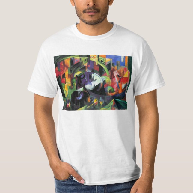 Franz Marc - Abstract with cattle T-Shirt (Front)