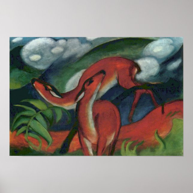 Franz Marc Art Poster (Front)