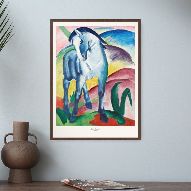 Franz Marc Art Print Blue Horse I Painting (Creator Uploaded)