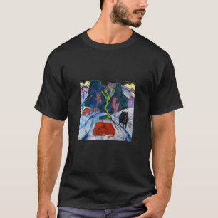 Franz Marc Bison in winter (red bison) (1913) pain T-Shirt