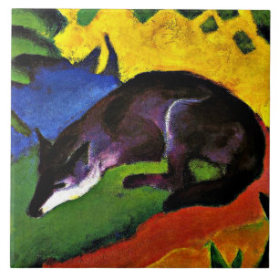 Franz Marc - Blue Fox Ceramic Tile