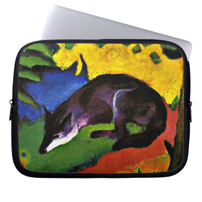 Franz Marc - Blue Fox Laptop Sleeve (Front)
