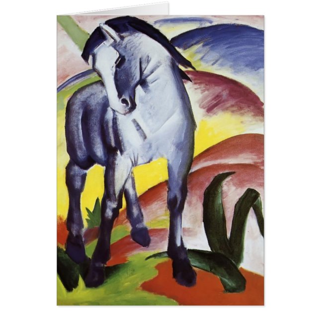 Franz Marc- Blue Horse I (Front)