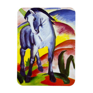 Franz Marc Blue Horse Magnet
