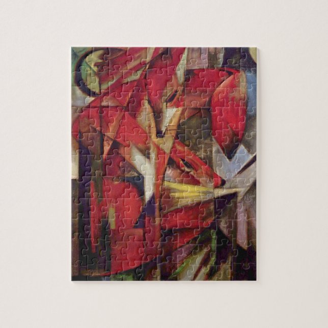Franz Marc - Foxes Jigsaw Puzzle (Vertical)