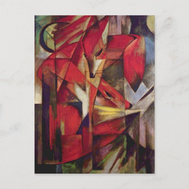 Franz Marc - Foxes Postcard (Front)