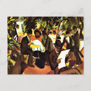 Franz Marc - Garden Restaurant Postcard