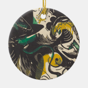 Franz Marc Genesis II Schopfungsgeschichte II Ceramic Ornament