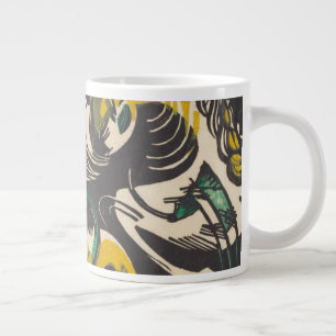 Franz Marc   Genesis II Schopfungsgeschichte II Large Coffee Mug